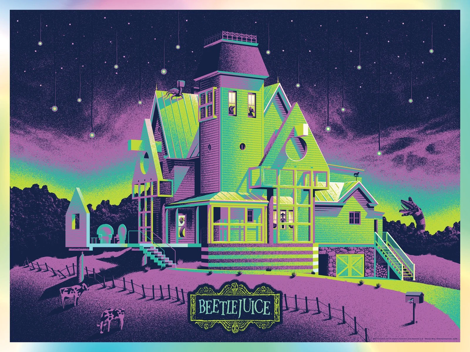 アートポスター テッド・ミューリング エキシビジョンポスター アートポスター テッド・ミューリング エキシビジョンポスター B2判